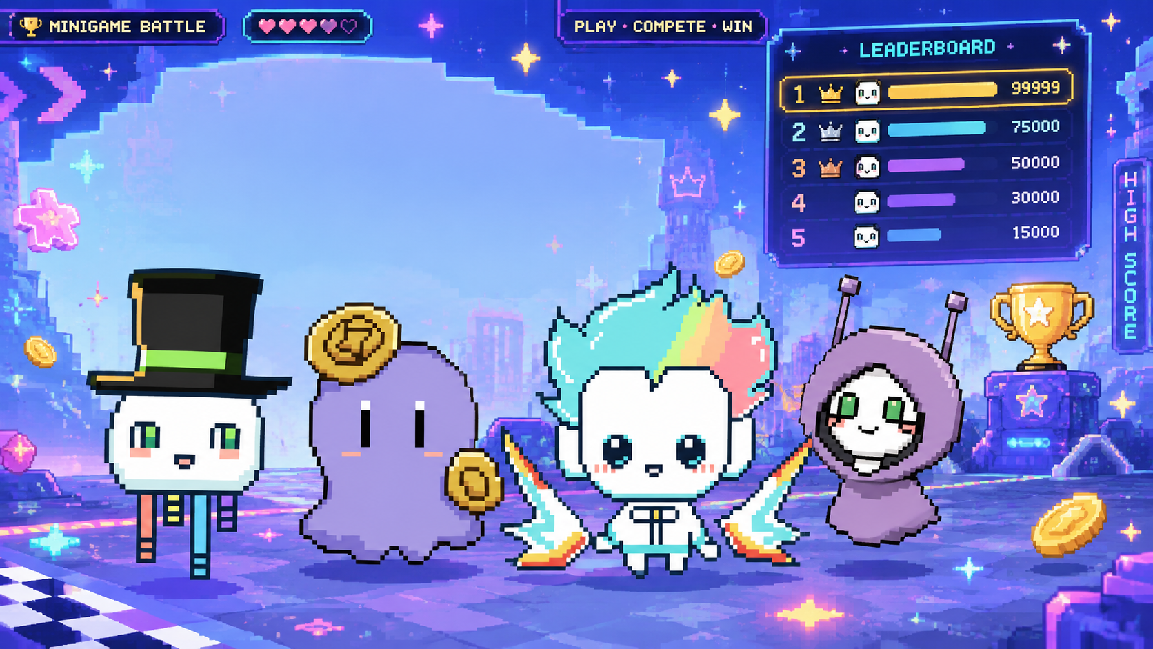 ランキング系ミニゲーム